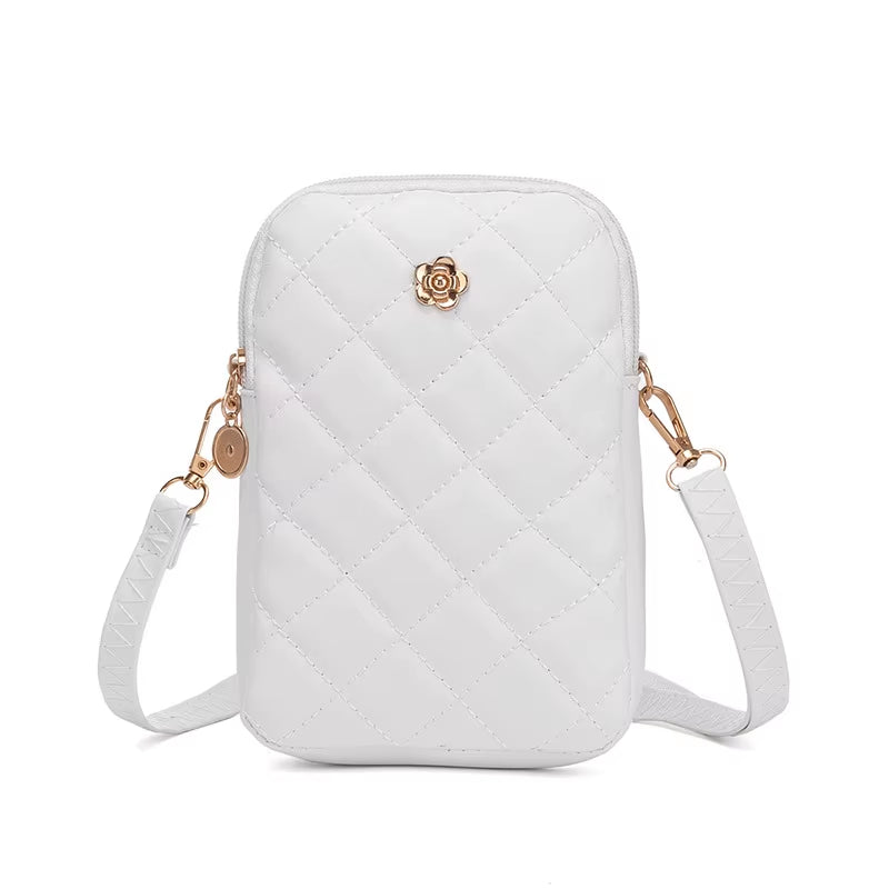 Shoulder Bag PU Leather Crossbody Bag Mini Handbag Women'S Purse Crossbody Hundred Simple Shoulder Bag Crossbody Bag